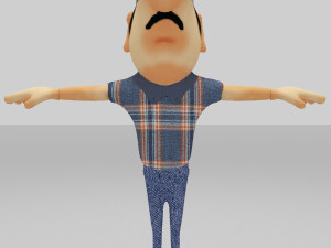 cartoon character funny 3D Model