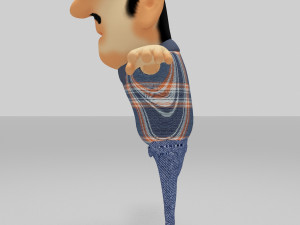 cartoon character funny Modello 3D