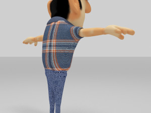 cartoon character funny Modello 3D