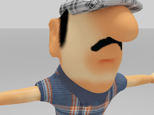 cartoon character funny Modello 3D