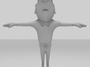 cartoon character funny Modello 3D