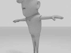 cartoon character funny Modello 3D