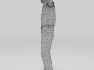 old man grand father Model 3D