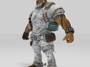 soldier combat character cartoon Modelo 3D