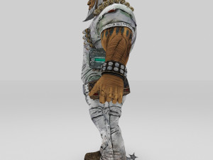 soldier combat character cartoon Modelo 3D
