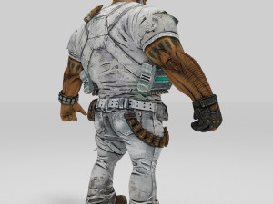 soldier combat character cartoon Modelo 3D