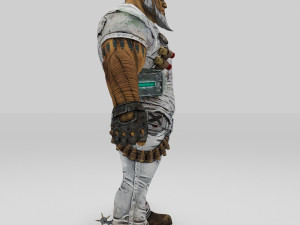 soldier combat character cartoon Modelo 3D