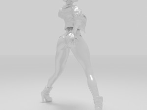 girls dance figure miniatures 3D 모델