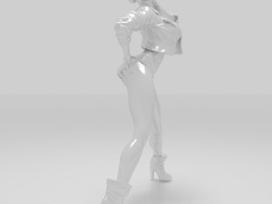girls dance figure miniatures 3D 모델
