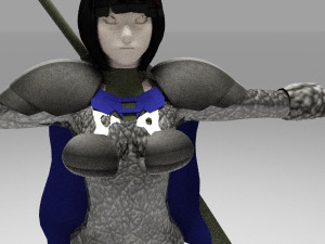 wonder girls figther 3D Модель