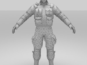 swat policer 3D 모델