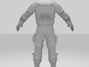 swat policer 3D Model