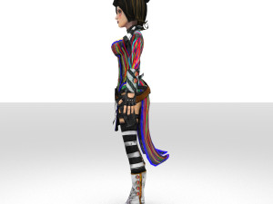 max girls 3D 모델