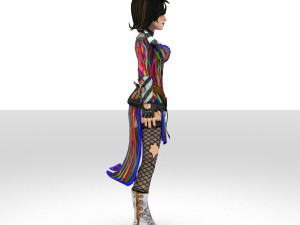 max girls 3D 모델