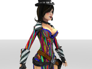 max girls 3D 모델