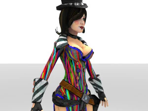maximum de filles Modèle 3D