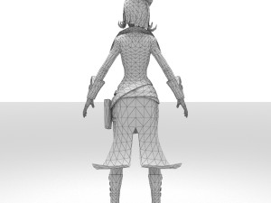 max girls 3D 모델