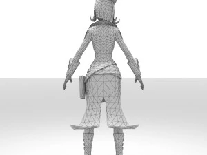 maximum de filles Modèle 3D