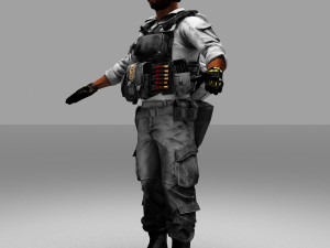 eggy soldier Modelo 3D