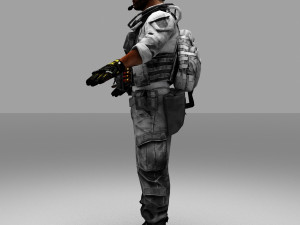 eggy soldier Modelo 3D