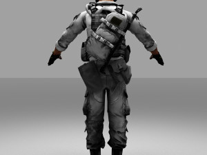 eggy soldier Modelo 3D