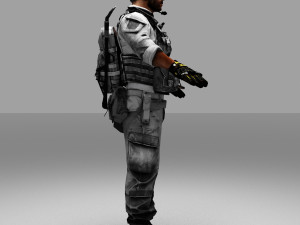 eggy soldier Modelo 3D