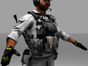 eggy soldier Modelo 3D