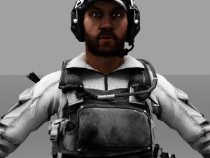 eggy soldier Modelo 3D
