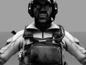 fox army soldier 3D Model