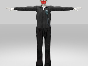 zombie ghost character 3D Model