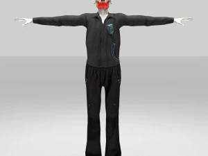 personagem fantasma zumbi Modelo 3D