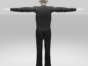 zombie ghost character Modelo 3D