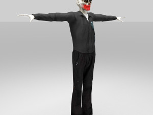 zombie ghost character Modelo 3D