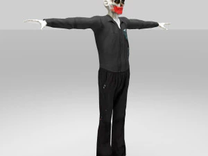 zombie ghost character 3D Model