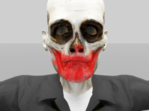 zombie ghost character Modelo 3D