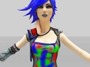 swill girls rainbow 3D Model