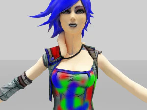 swill girls rainbow 3D Model