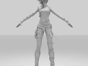 swill girls rainbow 3D Model