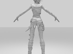 swill girls rainbow 3D Model
