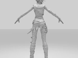 swill girls rainbow 3D Model