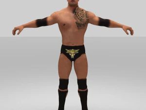 rock figther smack down 3D Model