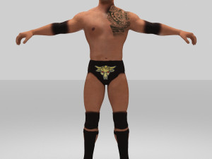 rock figther smack down Modelo 3D