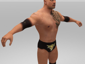 rock figther smack down Modelo 3D