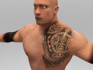 rock figther smack down Modelo 3D