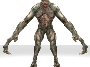 karakter monster Model 3D