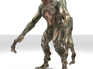 monster character 3D मॉडल