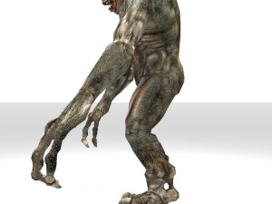 monster character 3D मॉडल