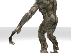 monster character 3D मॉडल