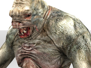 monster character 3D मॉडल