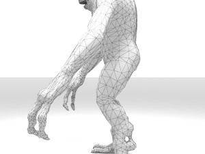 monster character 3D मॉडल